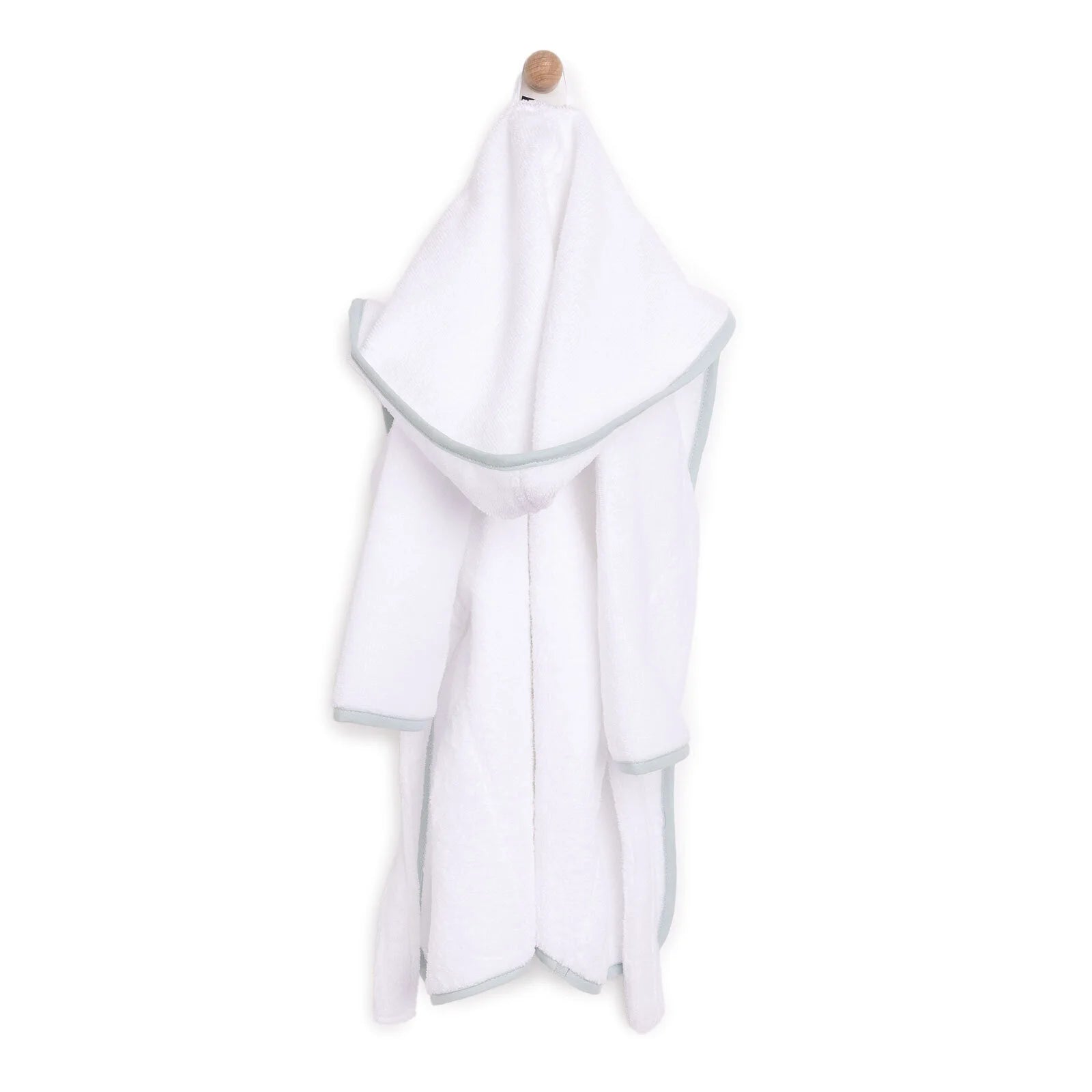 Mollia Boy Baby Bathrobe - White - Mollia - ebebek