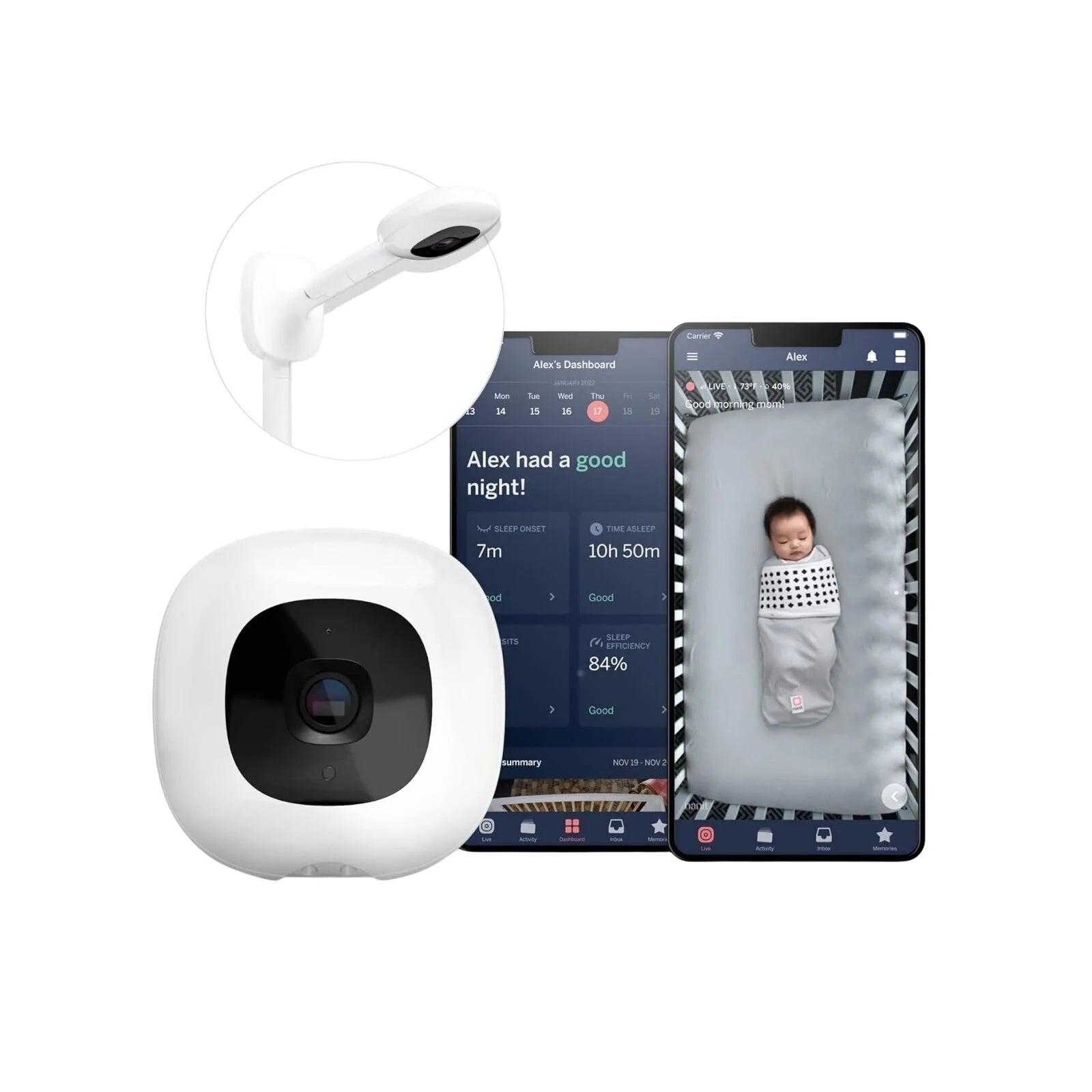 Nanit Pro Baby Monitor & Wall Mount - ebebek - Black Friday