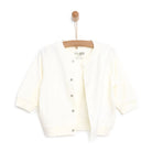 HelloBaby Basic Ribbed Cardigan - Ecru - ebebek - Black Friday