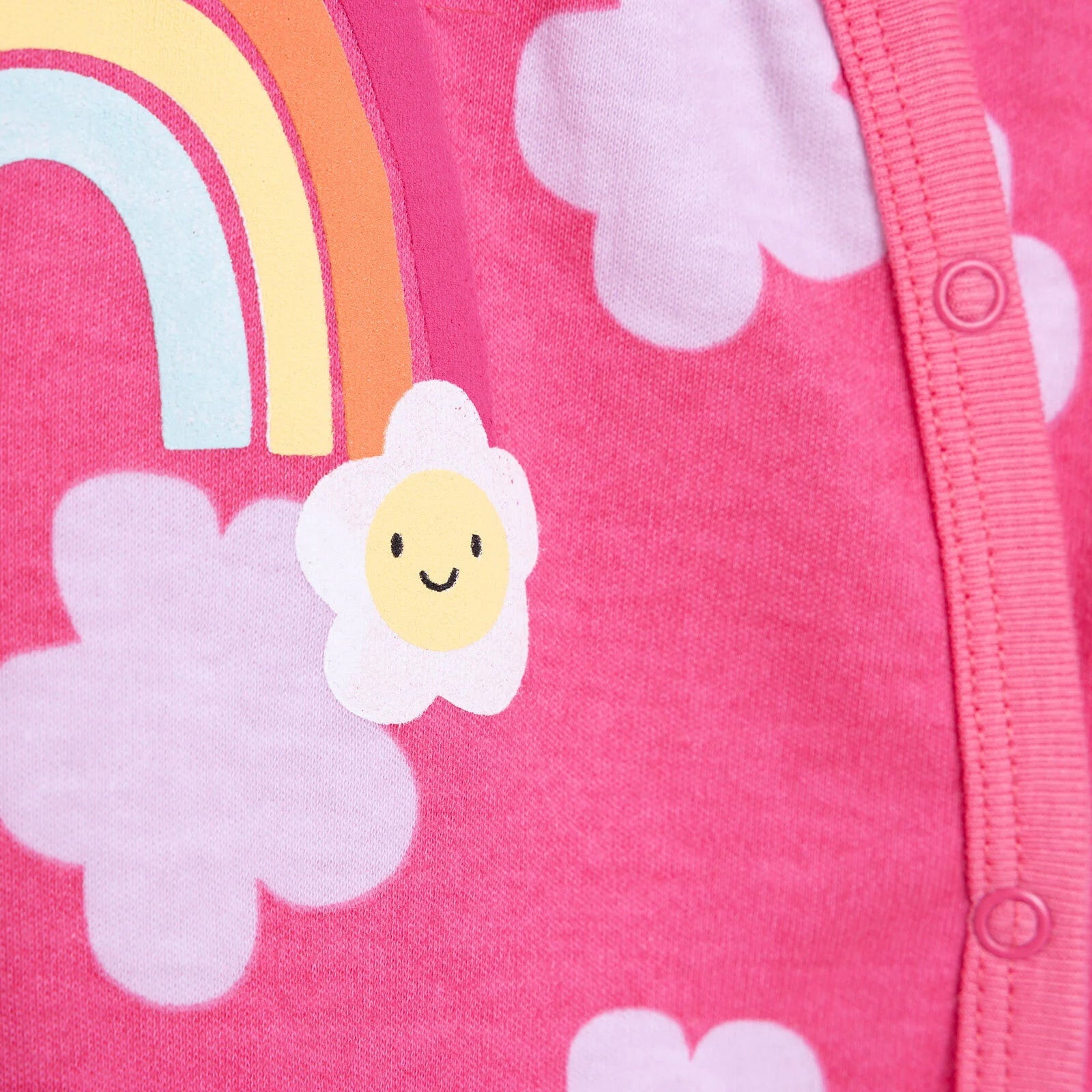 HelloBaby Newborn Girl Footed Jumpsuit - Pink - ebebek - Black Friday