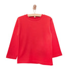 HelloBaby Basic Unisex Long Sleeve T-shirt - Red - ebebek - Black Friday