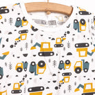 HelloBaby Baby Boy Short Sleeve Pyjamas Set - Ecru - ebebek - Black Friday