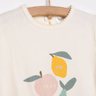 Bebetto Pink Pear Girl Tshirt - Leggings - Ecru - ebebek - Black Friday