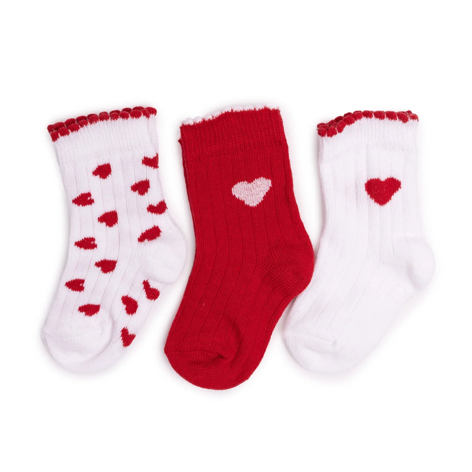 HelloBaby Ankle Socks 3 pcs - Red - ebebek - Black Friday