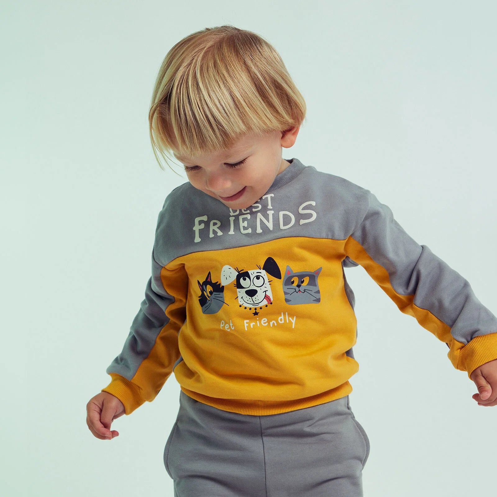 HelloBaby Jogging Set - Grey - ebebek - Black Friday