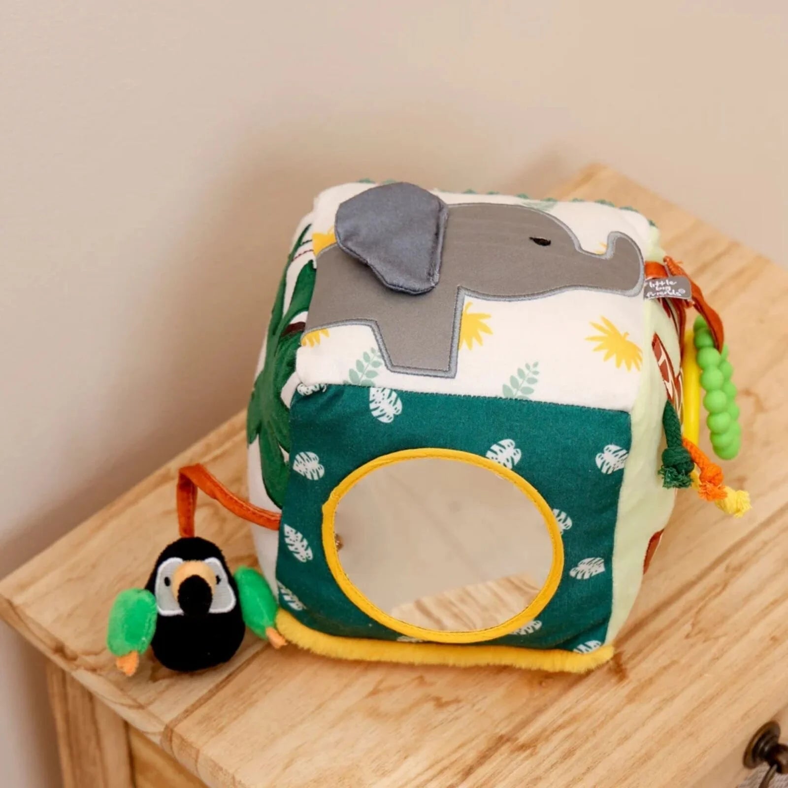 Little Big Friends Soft Activity Cube - Jungle - ebebek - Black Friday