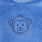 HelloBaby Newborn Boy Embroidered Velvet Jumpsuit - Blue - ebebek - Black Friday