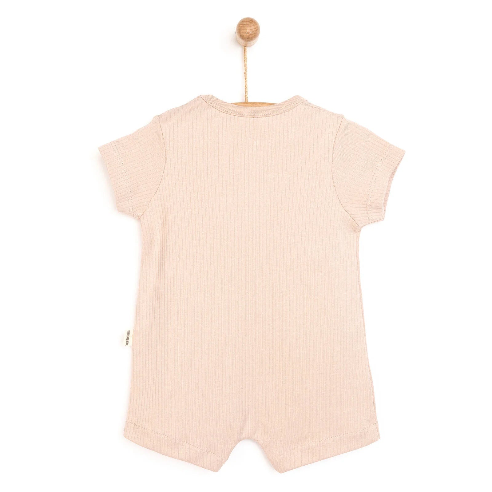 Bebbek Newborn Unisex Short Overalls - Beige - ebebek - Black Friday
