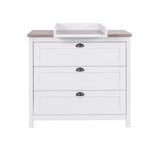 Tutti Bambini Verona 2 pcs Room Set - White/Oak White/Oak - ebebek