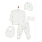 Aziz Bebe Baby Boy 5 Pcs Hospital Pack - Ecru - ebebek - Black Friday