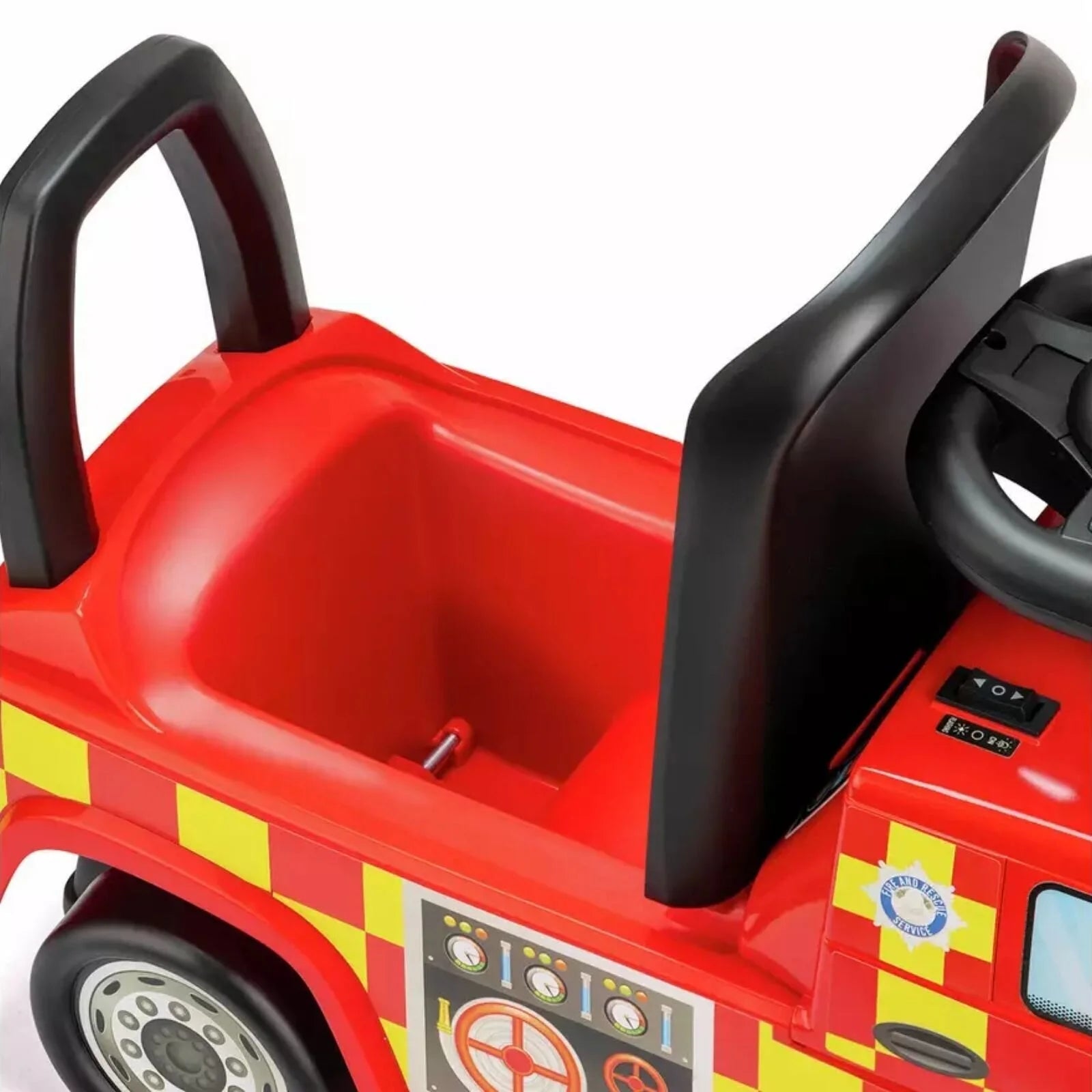 Xootz Mercedes - Benz Fire Engine Foot - to - Floor Ride On - Red - ebebek - Black Friday