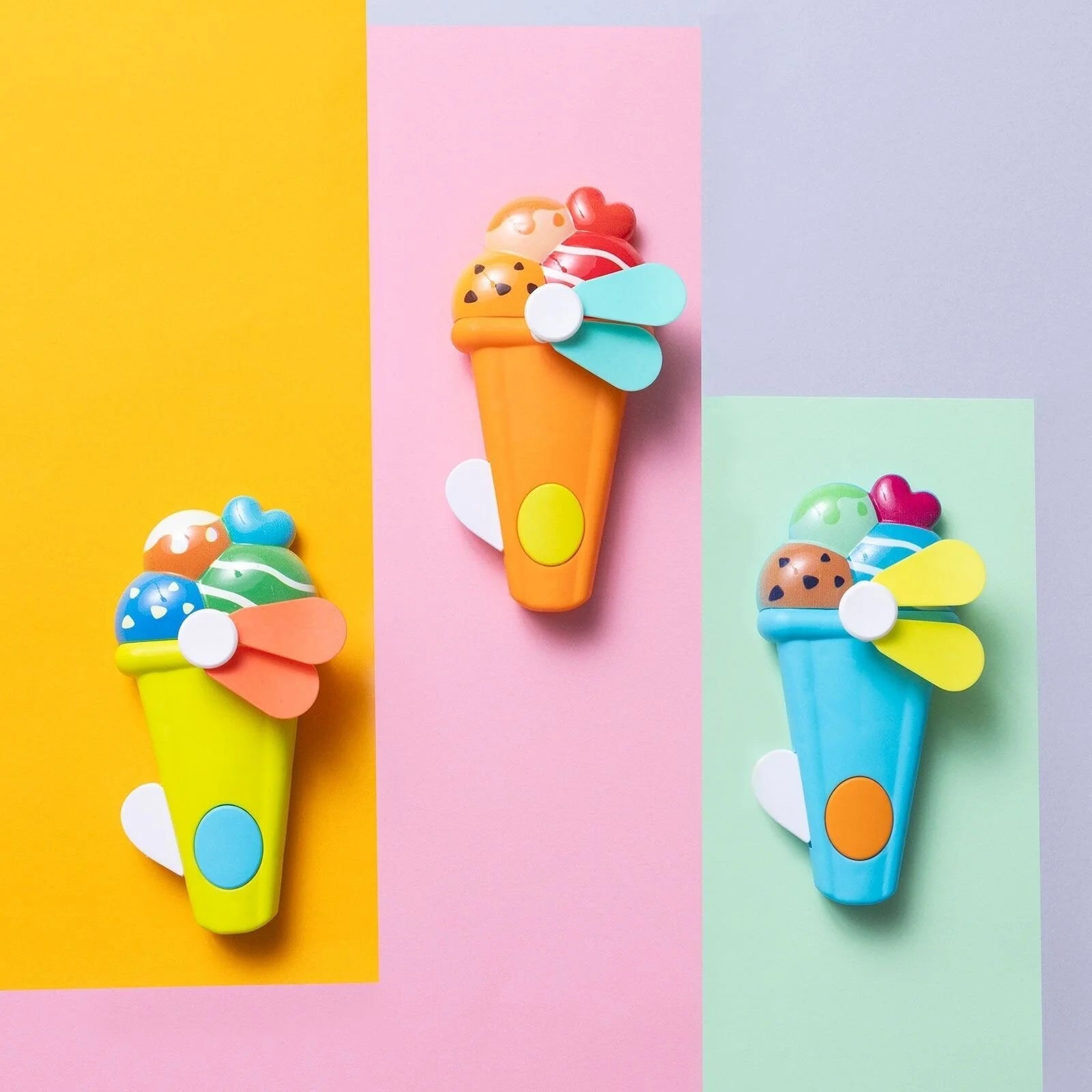 HZTB Ice Cream Hand Fan Assorted - ebebek - Black Friday