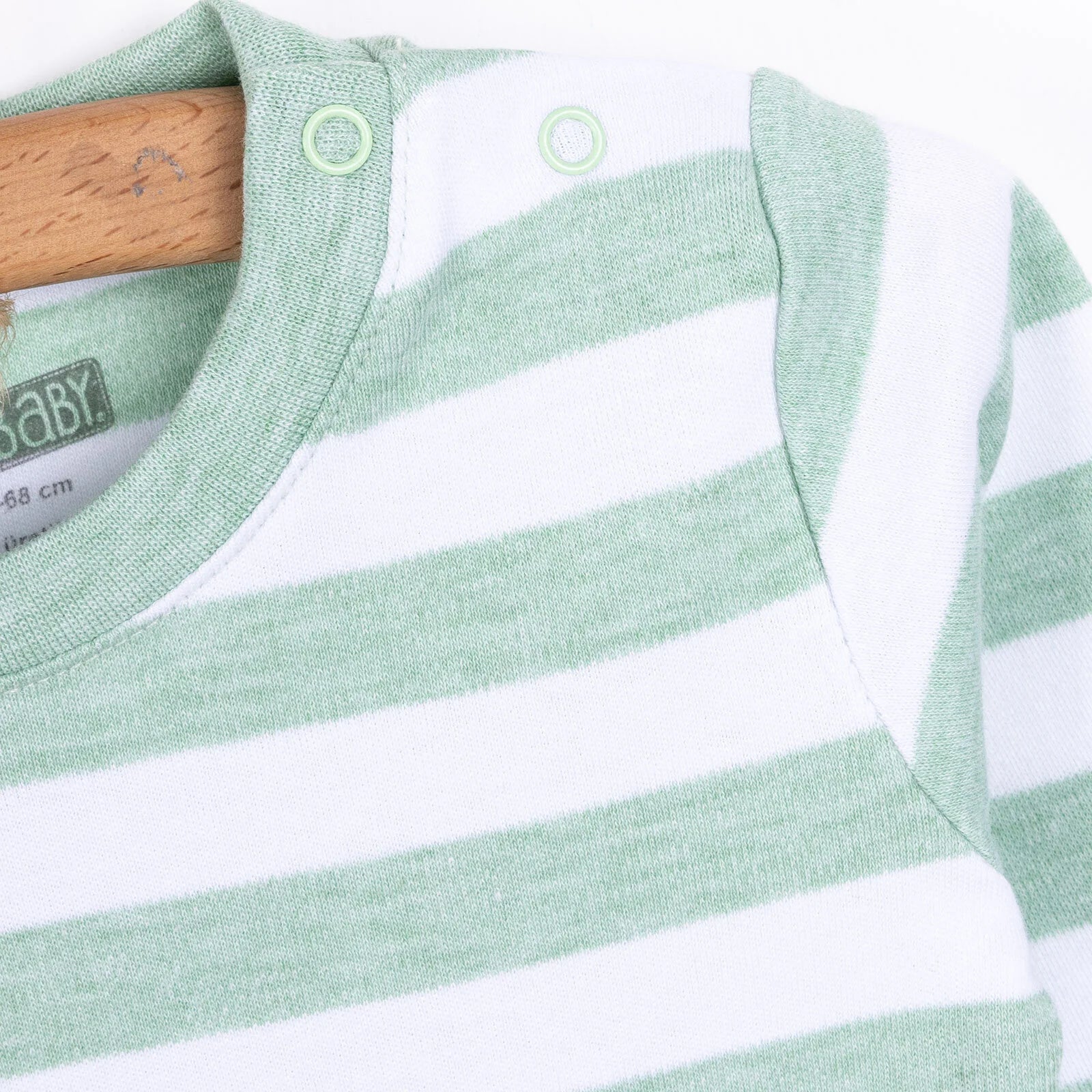 HelloBaby Unisex Sweatshirt - Footless Bottom - Green - ebebek - Black Friday