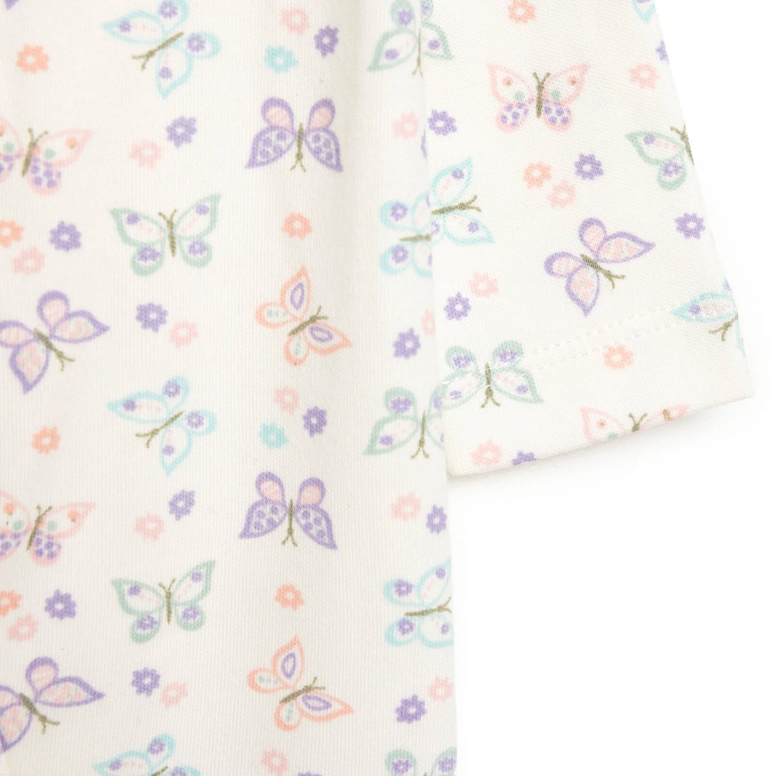 HelloBaby Newborn Butterfly Pattern Zipp - Ecru - ebebek - Black Friday