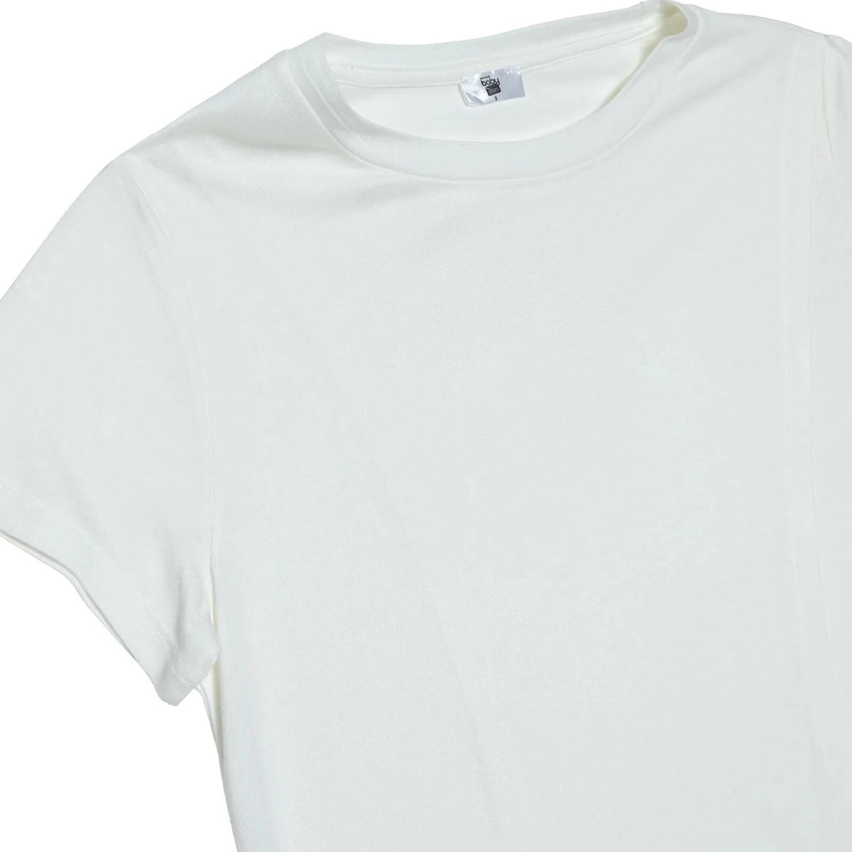 Mother Maternity Short - Sleeve T-Shirt Crew Neck - Ecru Ecru - ebebek