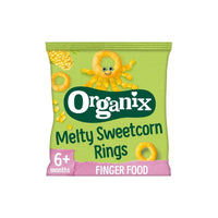 Organix Melty Sweetcorn Rings 6+ months 20g - ebebek - Black Friday