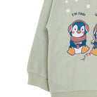 HelloBaby Basic Low Raised Penguin Printed Sweatshirt - Multicolour - ebebek - Black Friday