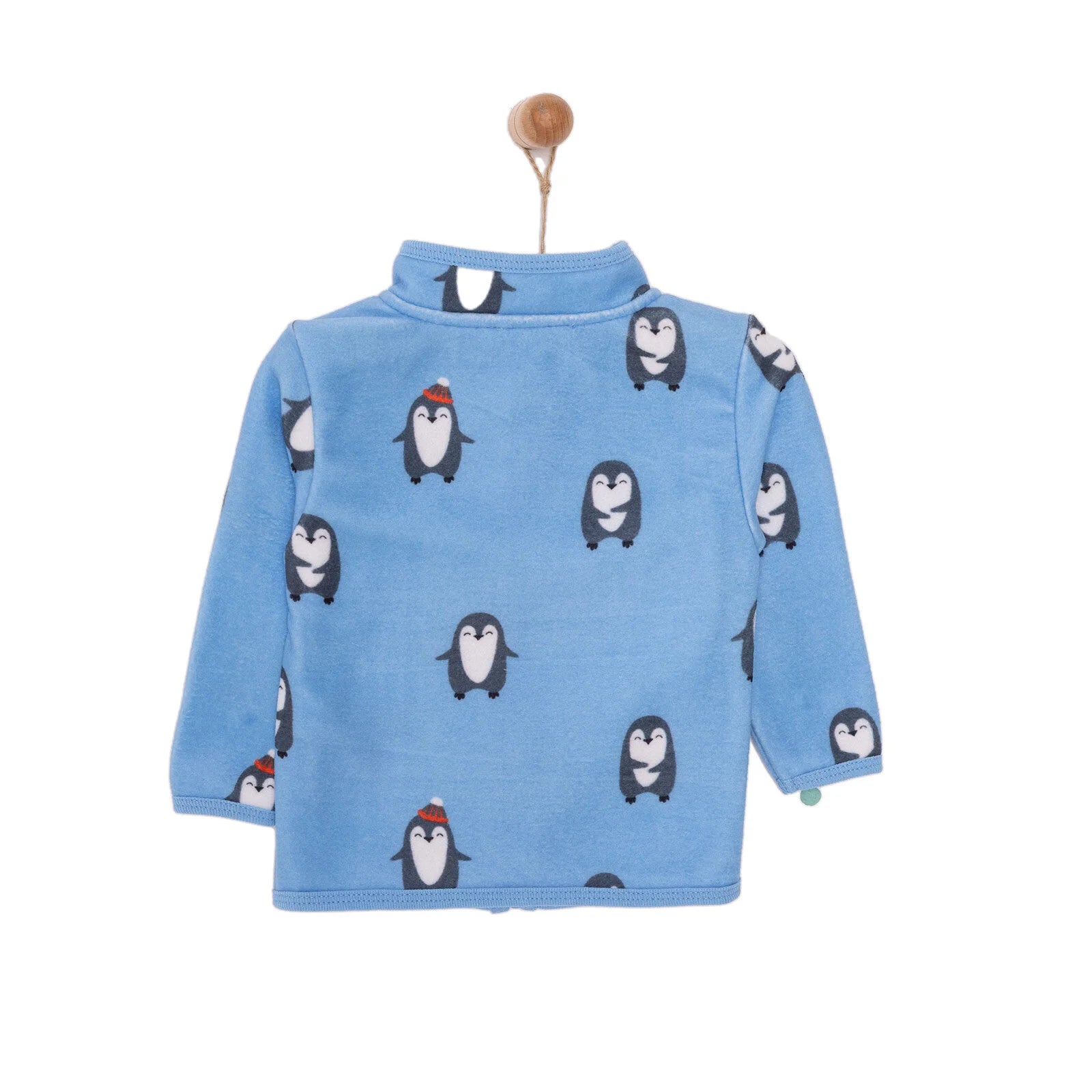 HelloBaby Basic Repeat Printed Fleece Cardigan - Printed - ebebek - Black Friday