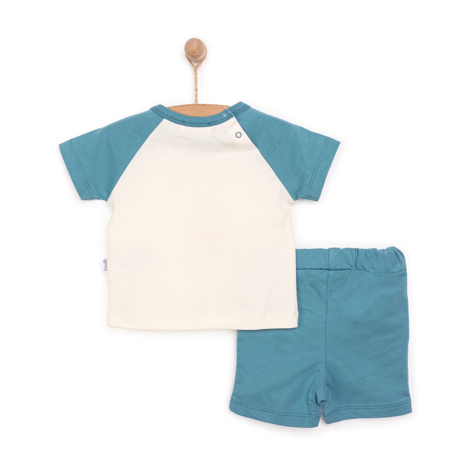 Bebetto Newborn Sürprise Travel Tshirt - Short - Blue - ebebek - Black Friday