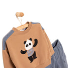 BabyZ Cool Boy Boy Sweatshirt - Pants - Brown - ebebek - Black Friday