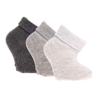 HelloBaby Baby Girl Pack of 3 Socks - Grey Melange - ebebek - Black Friday