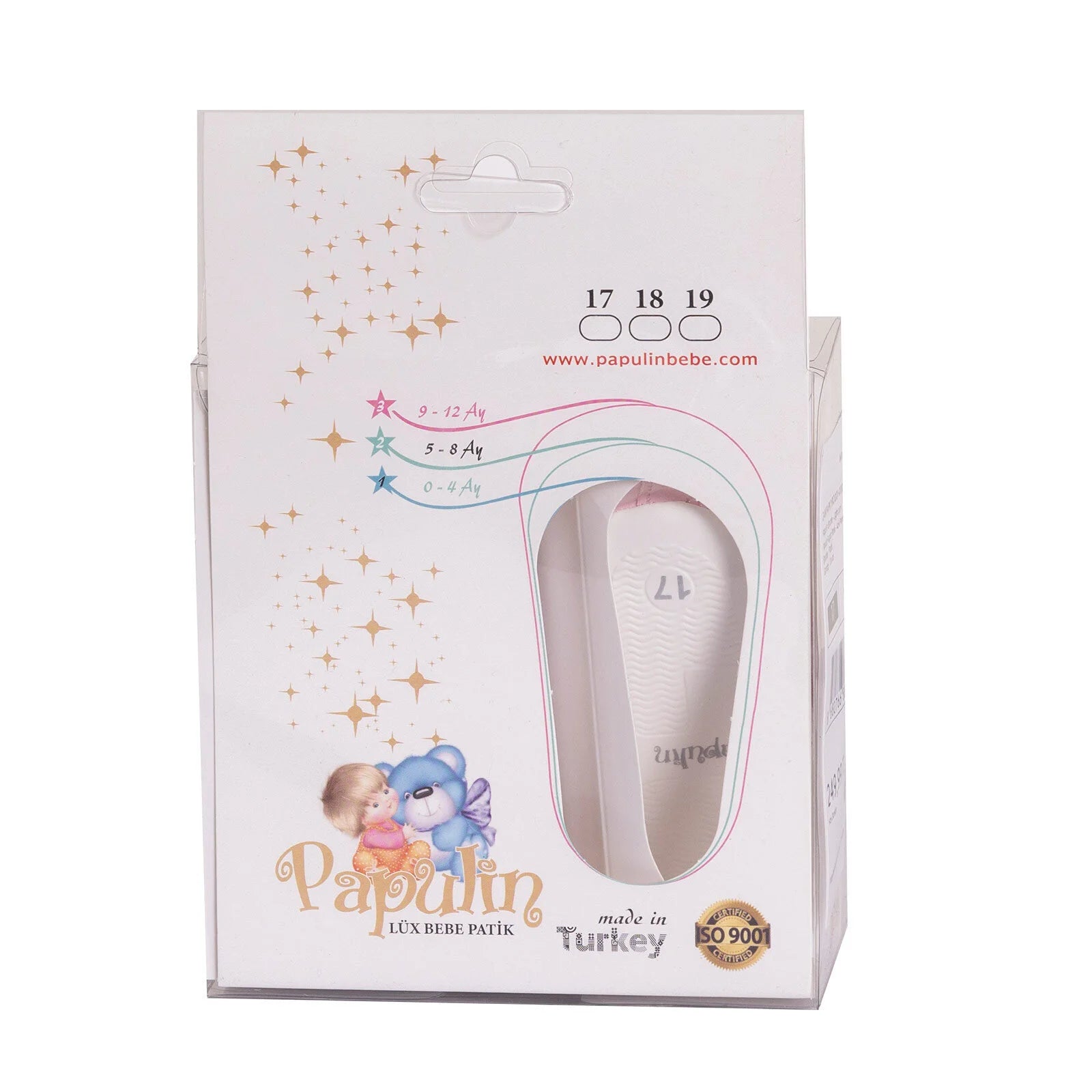 Papulin Baby Girl Booties - Light Pink - ebebek - Black Friday