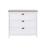 Tutti Bambini Verona 2 pcs Room Set - White/Oak White/Oak - ebebek