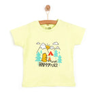 HelloBaby Basic Camp Printed Tshirt - Pistachio Green - ebebek - Black Friday