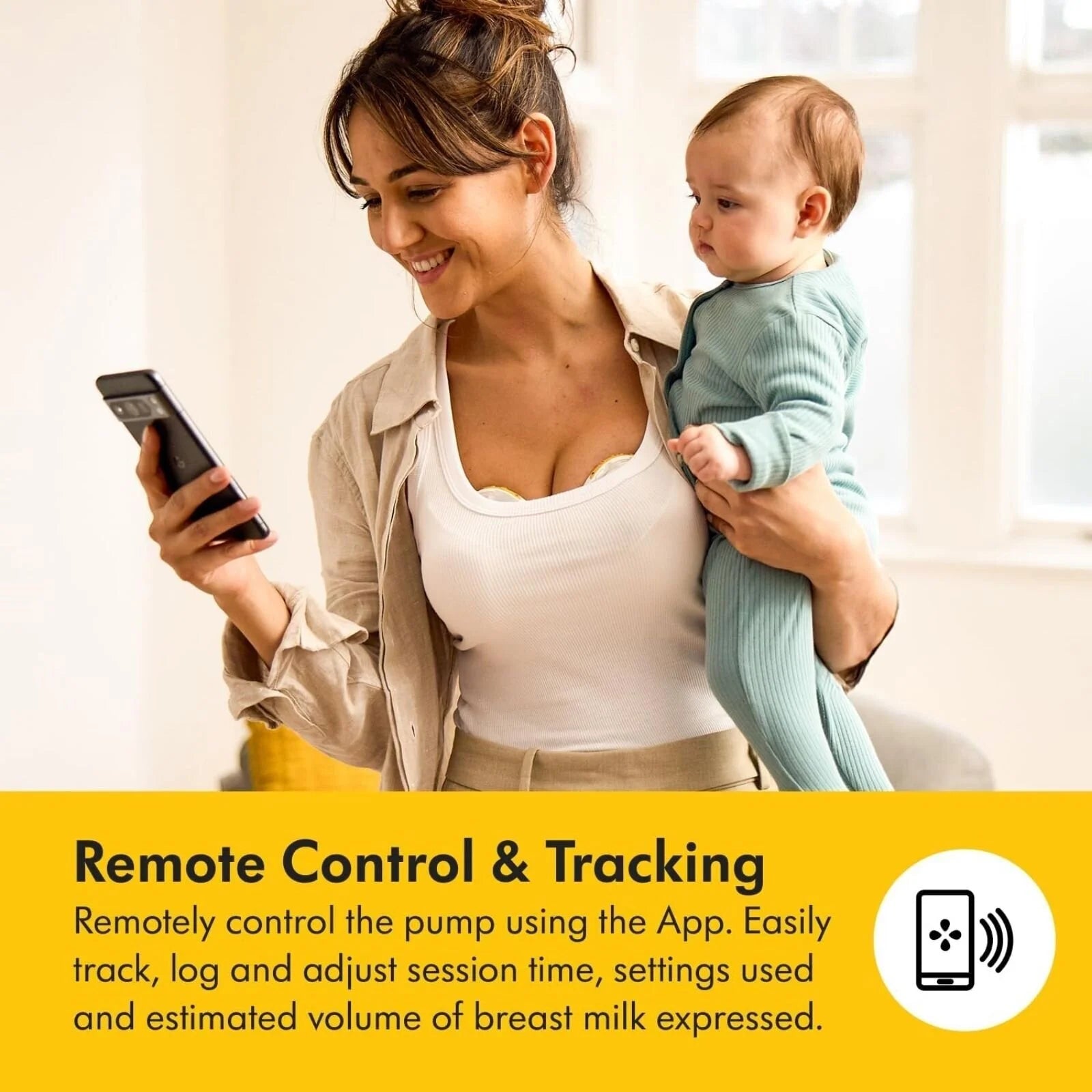 Medela Magic InBra Wearable Single Electric Breast Pump - ebebek - Black Friday