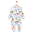 HelloBaby Newborn Boy Footed Jumpsuit - Ecru - ebebek - Black Friday