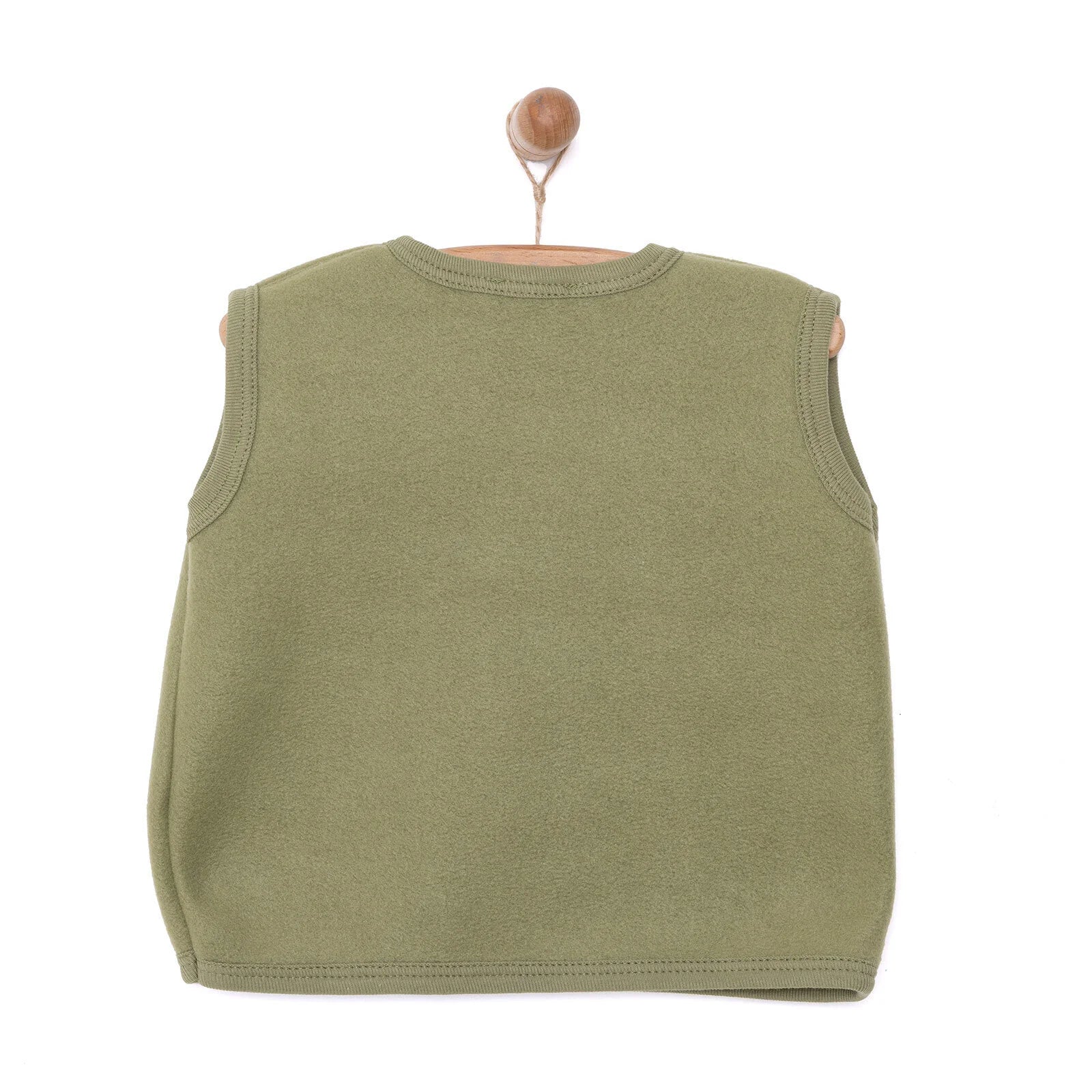HelloBaby Basic Fleece Vest - Khaki - ebebek - Black Friday