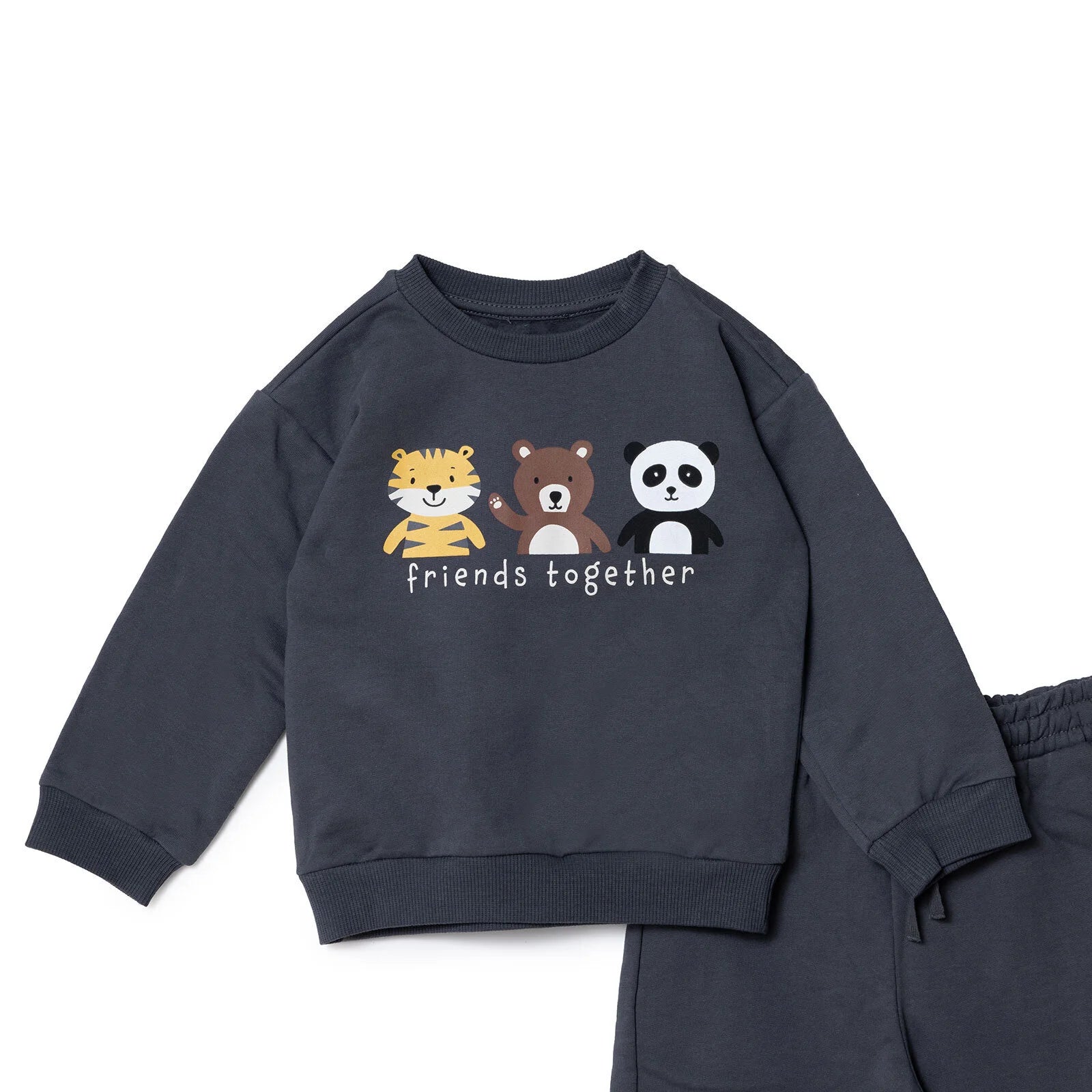 HelloBaby Jogging Set - Anthracite - ebebek - Black Friday