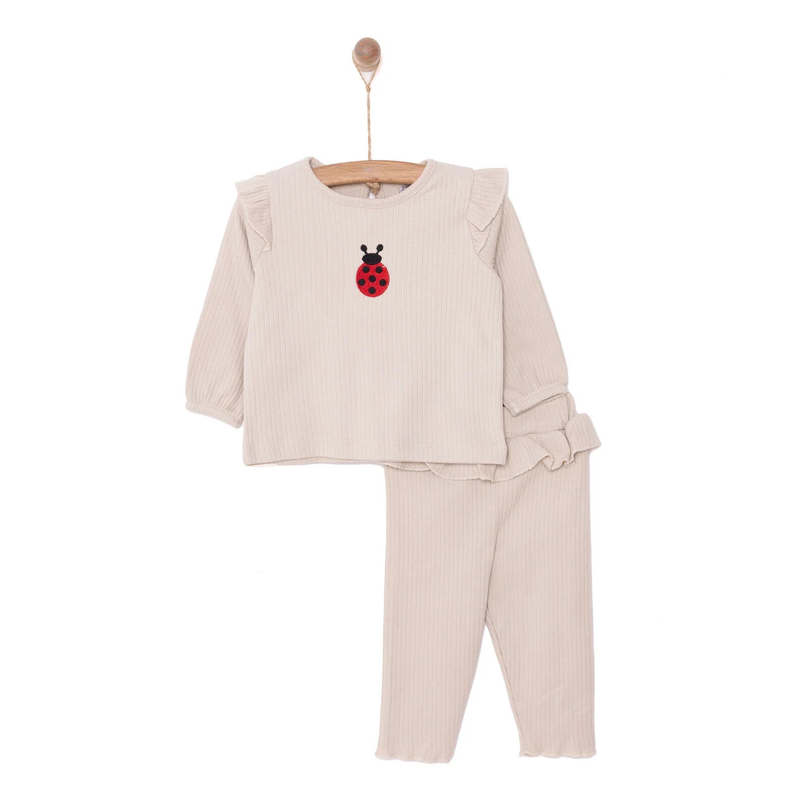 HelloBaby Basic Baby Girl Jogger - Beige - ebebek - Black Friday