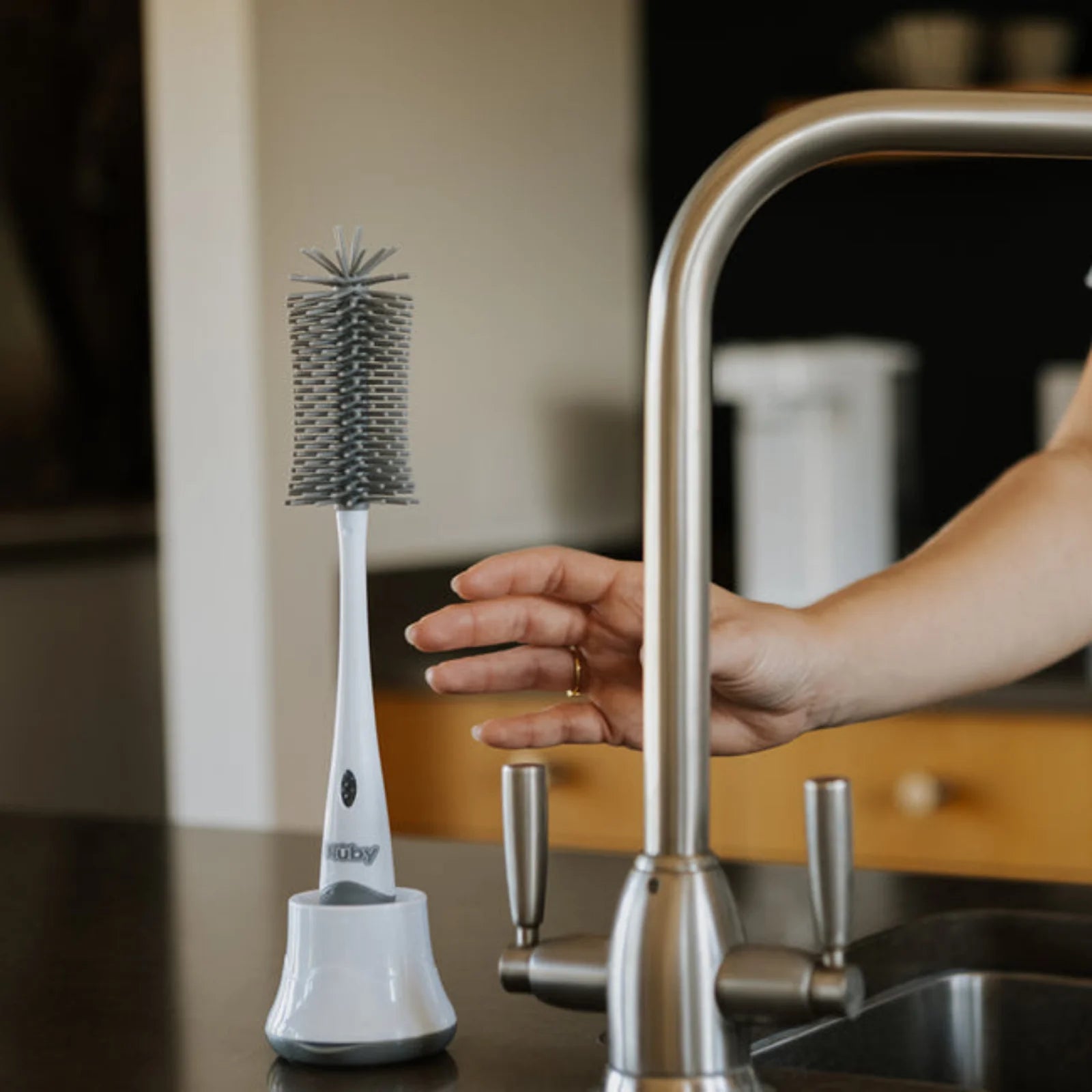 Nuby Silicone Bottle Brush - ebebek - Black Friday