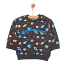 HelloBaby Basic Low Raised Animals Printed Sweatshirt - ebebek - Black Friday