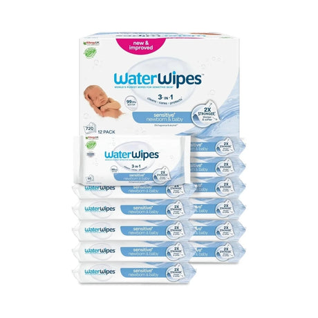 WaterWipes Sensitive Baby Wipes 12x60 pcs - ebebek