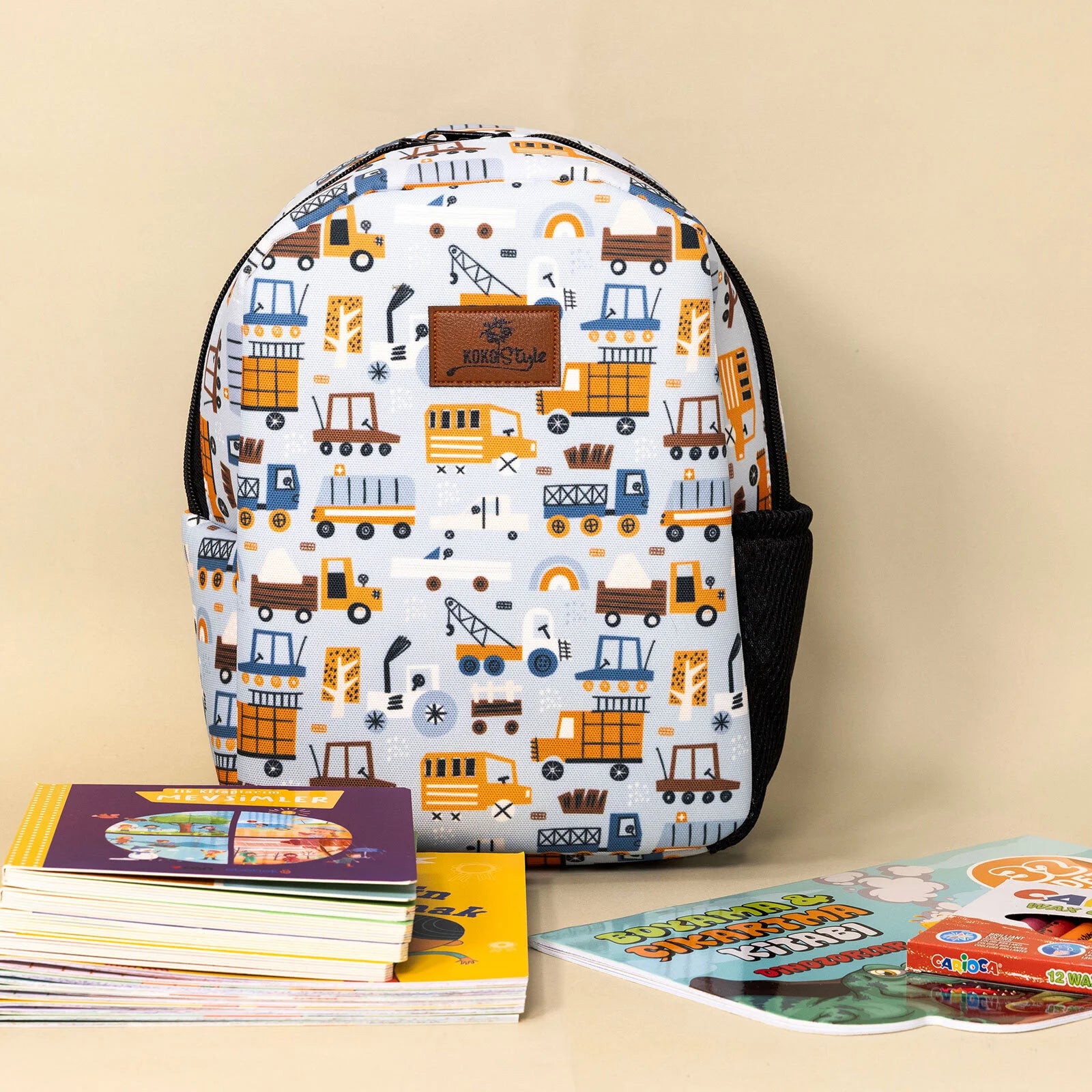 Kokopatik Boy Backpack - Light Blue - ebebek - Black Friday