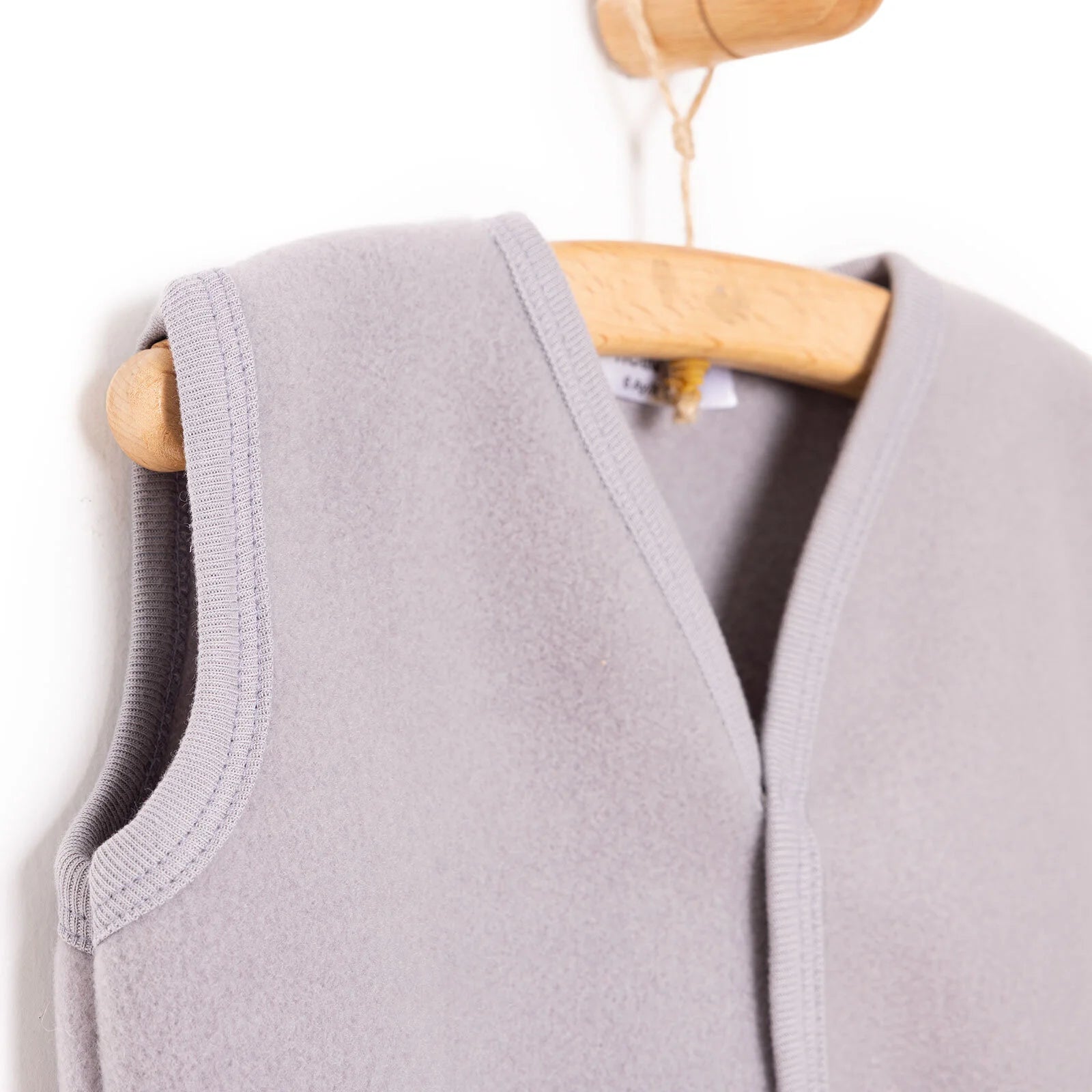 HelloBaby Basic Fleece Vest - Grey - ebebek - Black Friday