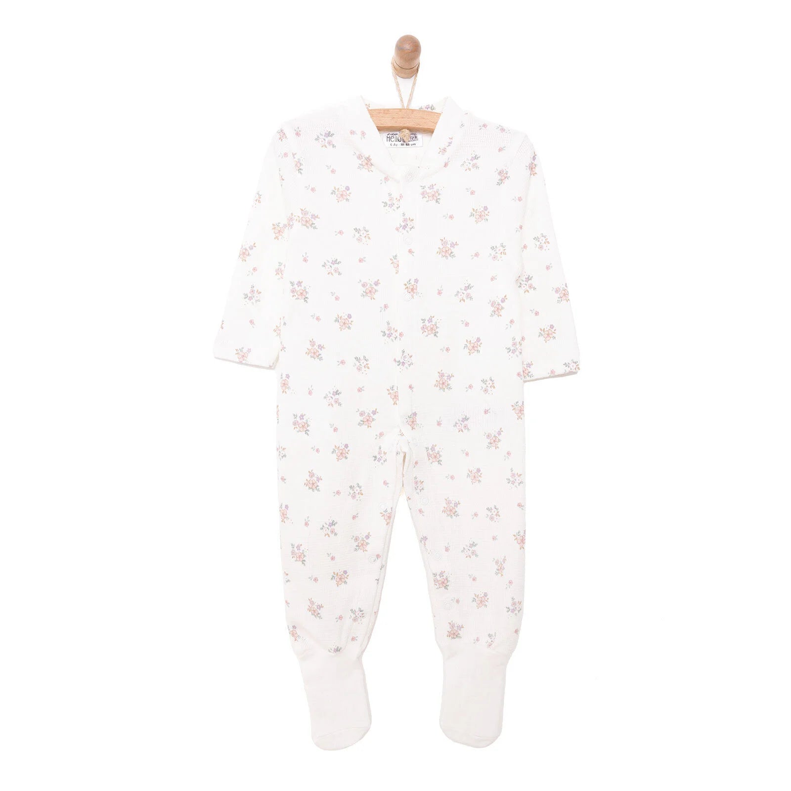 HelloBaby Newborn Girl Jumpsuit - Beige - ebebek - Black Friday