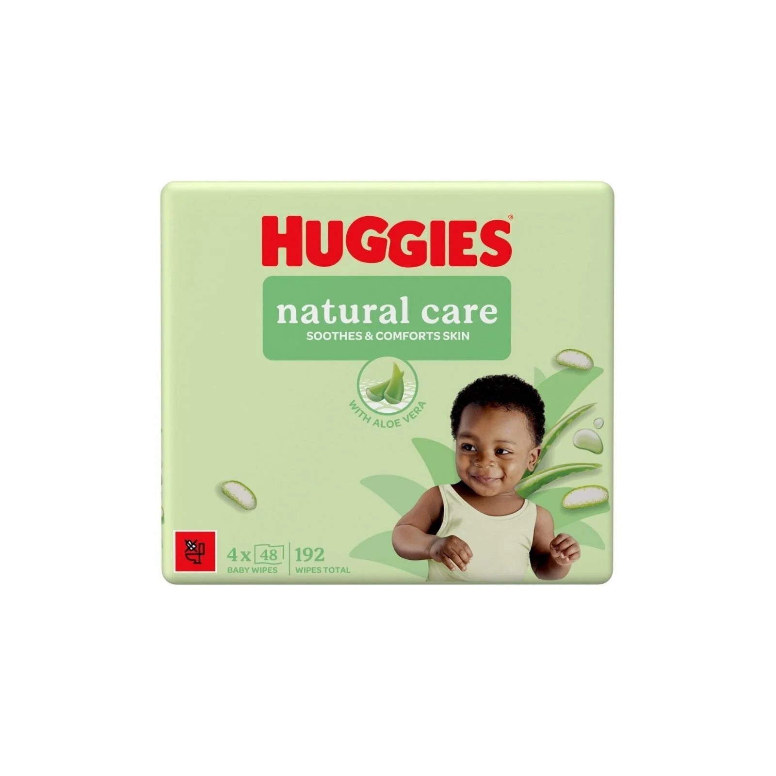 Huggies Natural Care Plastic Free Baby Wipes 4x48 pcs - ebebek - Black Friday