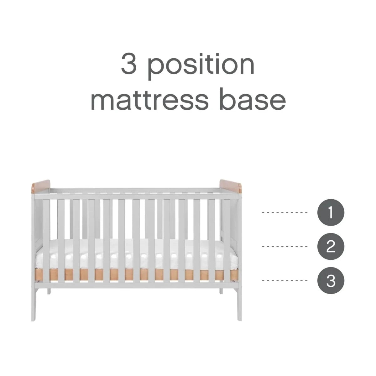 Tutti Bambini Rio 2 pcs Room Set - Dove Grey/Oak Dove Grey/Oak - ebebek - Christmas