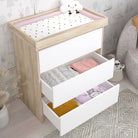 Shefa Kids 880 Baby Changing Unit - Elm/White - ebebek - Black Friday