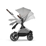 Cybex Eos Lux Silver 2 - in - 1 Pushchair - Lava Grey Lava Grey - ebebek