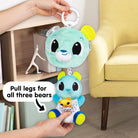 Lamaze 3 - in - 1 Surprise Clip & Go Bear Toy - ebebek - Black Friday