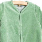 HelloBaby Boy Velvet Footed Jumpsuit - Green - ebebek - Black Friday