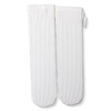 HelloBaby Girls Knee - High Socks Bow Print - Ecru Ecru - ebebek