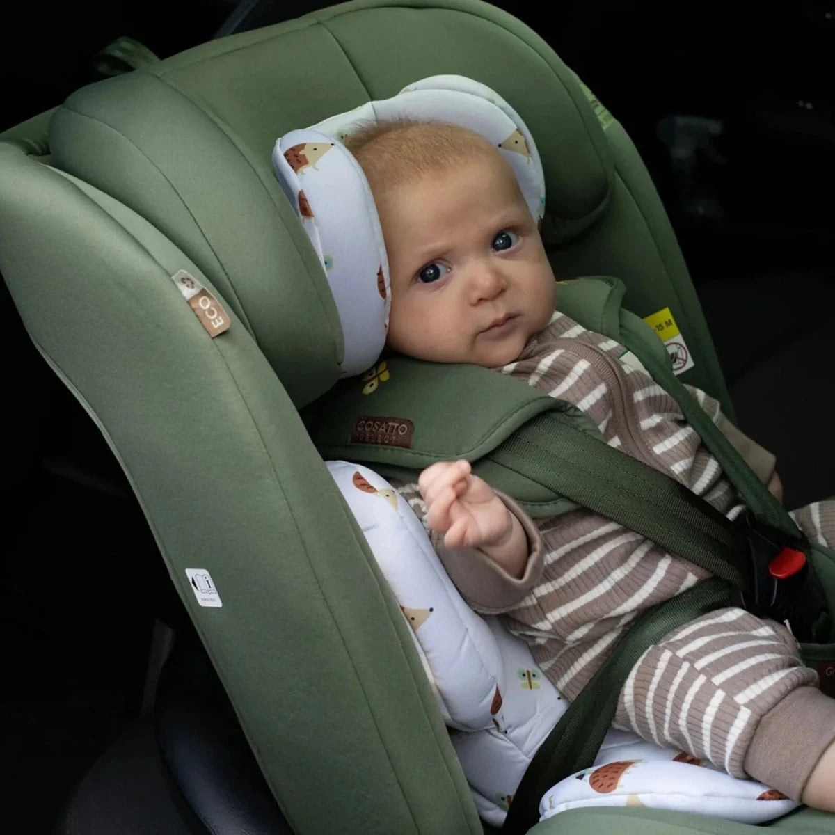 Cosatto Get Set Grow Plus i - Size Group 0+/1/2/3 360 Car Seat - Hoglet Hoglet - ebebek