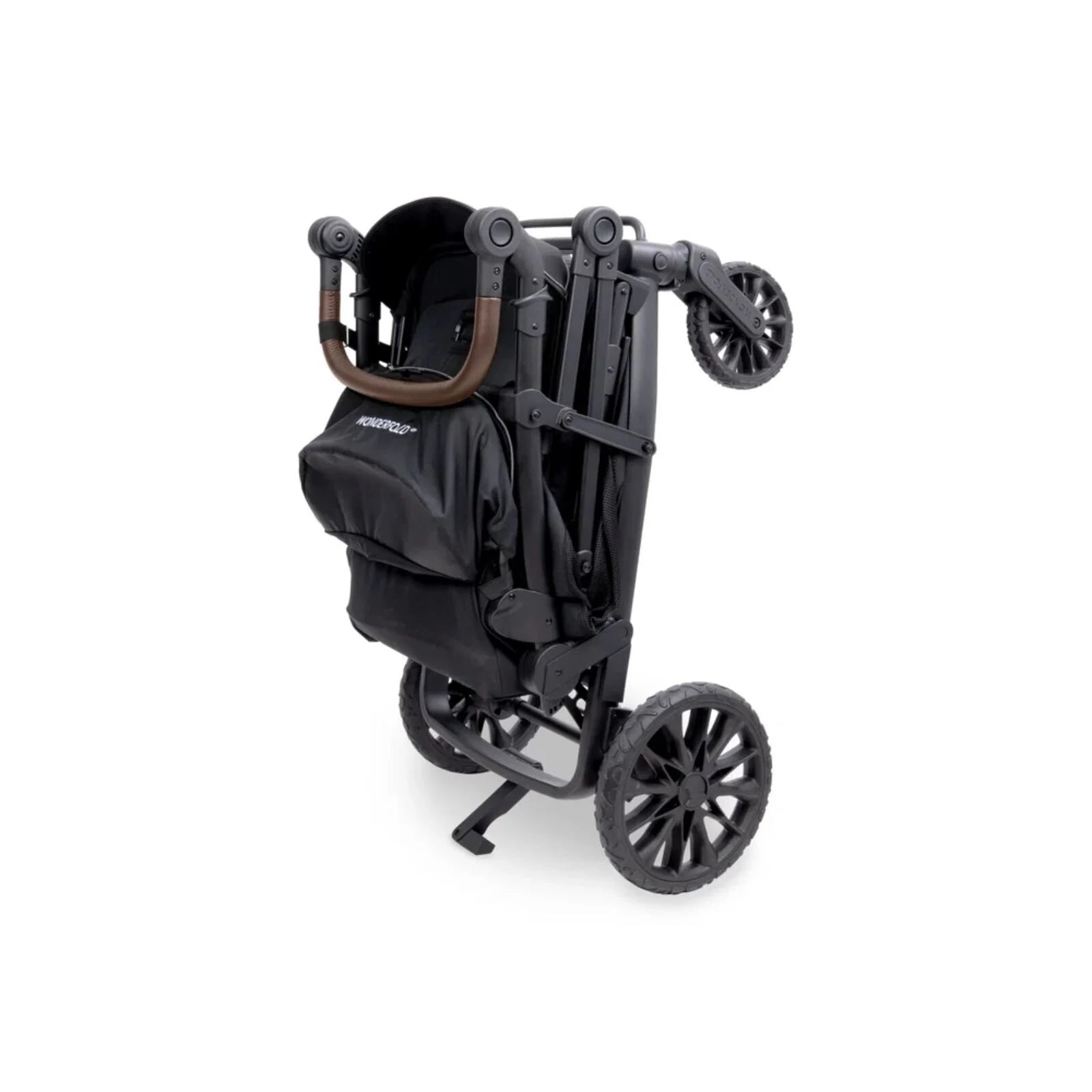Wonderfold L2 Quad Stroller Wagon - Black - ebebek - Black Friday