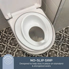 Dreambaby Toilet Topper with Grey Trim - White - ebebek - Black Friday