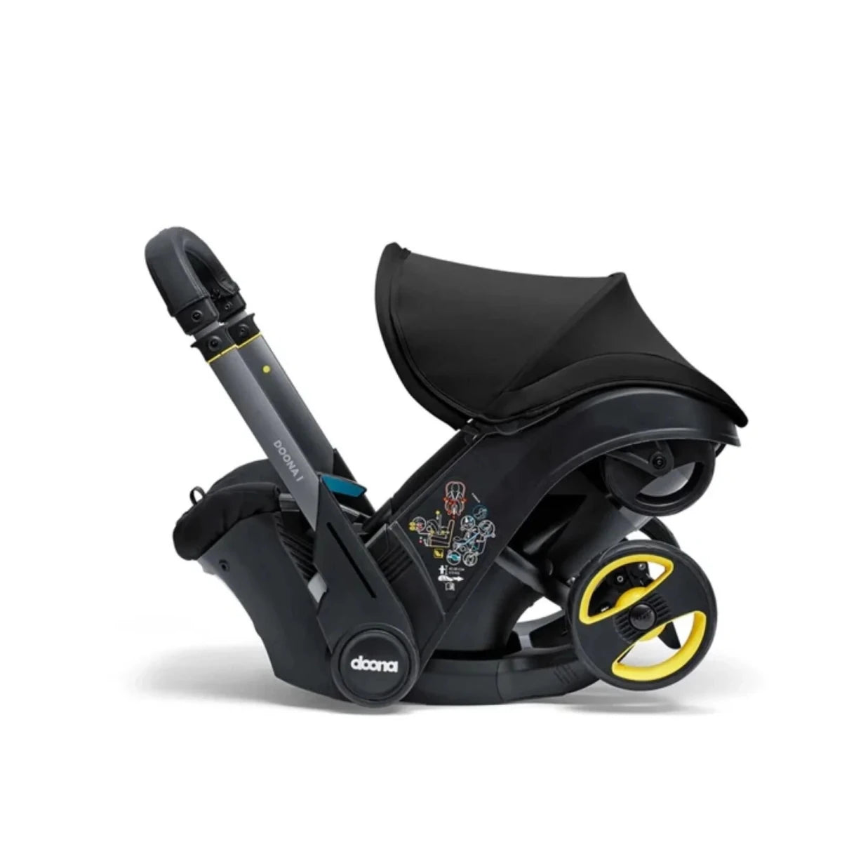 Doona i Infant Car Seat & Stroller - Nitro Black Nitro Black - ebebek